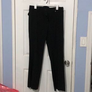 Black slacks with stretch